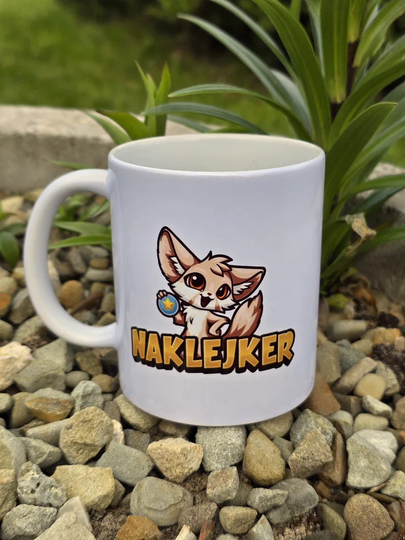 KUBEK 330 ML Z NADRUKIEM