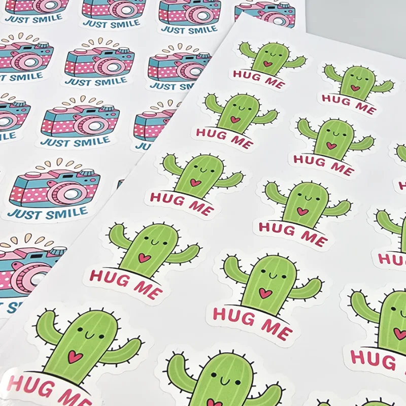 naklejki na arkuszach